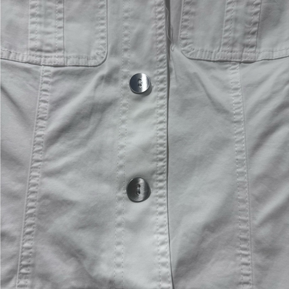 NWT whbm casual white jacket. Sz 8 - Picture 7 of 13